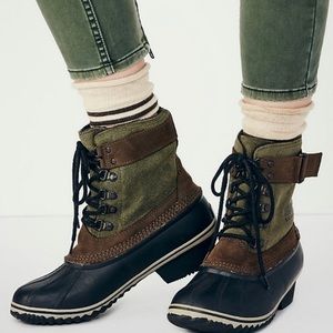 Sorel pear moss black Winter Fancy™ Lace II Boot